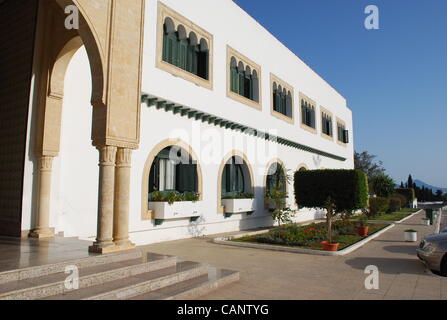 Le Palais Présidentiel de Carthage, à l'extérieur de Tunis, le 29 mars 2012. (Photo/CTK Stanislav Mundil) Banque D'Images