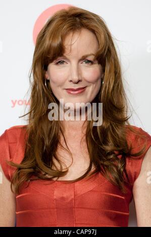 Kathleen York à arrivés pour la première série de la liste des clients à vie, Sunset Tower Hotel à West Hollywood, Los Angeles, CA, le 4 avril 2012. Photo par : Emiley Schweich/Everett Collection Banque D'Images