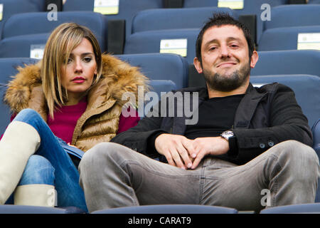 Espagne Football - Liga BBVA - Villareal CF vs Malaga CF -Journée 33 - 12/04/2012 - Stade El Madrigal, Villareal (Castellón) --------------- Banque D'Images