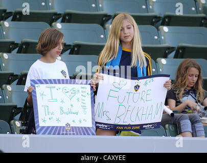 Los Angeles, Californie, États-Unis. 05 mai, 2012. Fans au LA Galaxy v Red Bulls de New York à Los Angeles, CA Banque D'Images