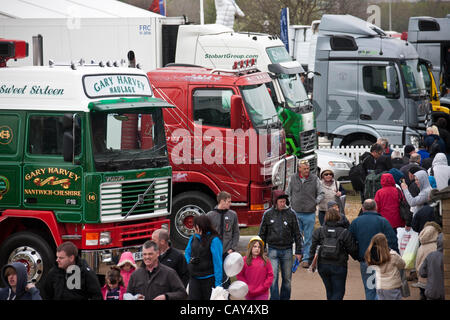 ,Peterborough Cambridgeshire, Royaume-Uni. 07 mars, 2012. Les poids lourds de l'ensemble du Royaume-Uni sont venus à l'événement tenu au Truckfest l'Est de l'Angleterre Showground, Peterborough. Banque D'Images