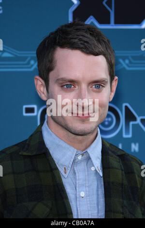 ELIJAH WOOD TRON : UPRISING. Distribution des voix PREMIERE BURBANK LOS ANGELES CALIFORNIA USA 12 mai 2012 Banque D'Images