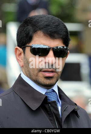 SAEED BIN SUROOR TRAINER l''HIPPODROME DE YORK YORK ANGLETERRE 16 Mai 2012 Banque D'Images