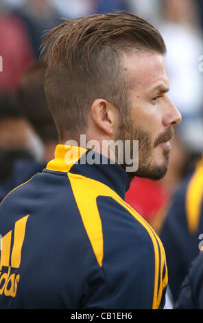 DAVID BECKHAM CHIVAS USA V LA GALAXIE. CARSON MLS LOS ANGELES CALIFORNIA USA 19 mai 2012 Banque D'Images