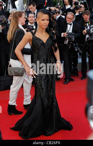 22 mai 2012 - Hollywood, Californie, États-Unis - CASSIE VENTURA.de les tuer doucement premiere.65. Festival du Film de Cannes.Cannes, France.22 Mai 2012.(Image Crédit : Â© Roger Harvey/Photos/ZUMAPRESS.com) Globe Banque D'Images