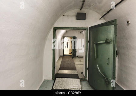 L'armée bosniaque a pris un bunker nucléaire construit secrètement par l'Armée yougoslave le 11 mai 1992. Aujourd'hui, ce bunker est ouverte au public. Banque D'Images