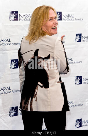 24 mai 2012 - West Hollywood, CA, USA - Actrice Amy Madigan arrive pour la NARAL Pro-Choice America's 2012 Los Angeles Pouvoir de choix Réception à l'hôtel standard. Banque D'Images