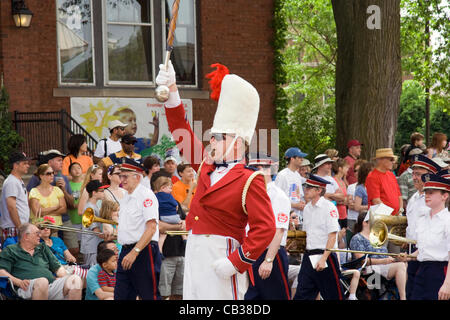 Memorial Day Parade - Naperville 2012 Banque D'Images