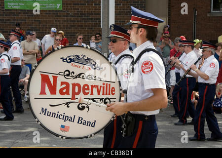 Memorial Day Parade - Naperville 2012 Banque D'Images