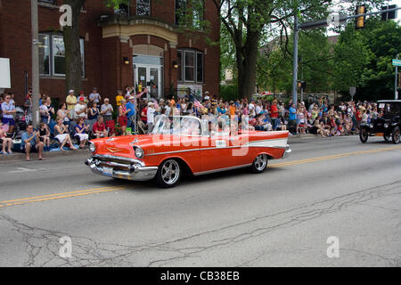 Memorial Day Parade - Naperville 2012 Banque D'Images