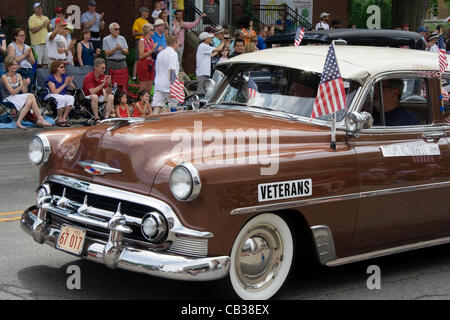 Memorial Day Parade - Naperville 2012 Banque D'Images