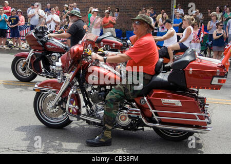 Memorial Day Parade - Naperville 2012 Banque D'Images