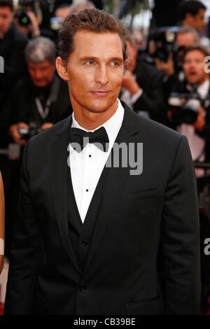 Le 26 mai 2012 - Hollywood, Californie, États-Unis - MATTHEW McCONAUGHEY.premiere.65 La Boue. Festival du Film de Cannes.Cannes, France.26 Mai 2012.(Image Crédit : Â© Roger Harvey/Photos/ZUMAPRESS.com) Globe Banque D'Images