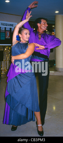 Majorque espagne Palma Nova Nightlife - Flamenco Banque D'Images