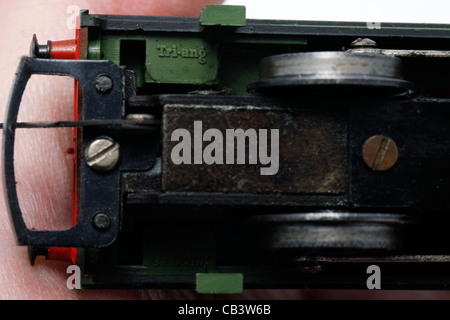Locomotive Vapeur Hornby Trial N° 82004 - Échelle HO - Verte Et Noire - Rare