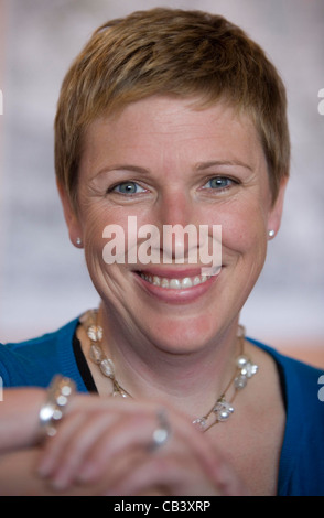 Homme politique conservateur britannique Charlotte Vere, Baroness Vere de Norbiton. Photo par James Boardman. Banque D'Images