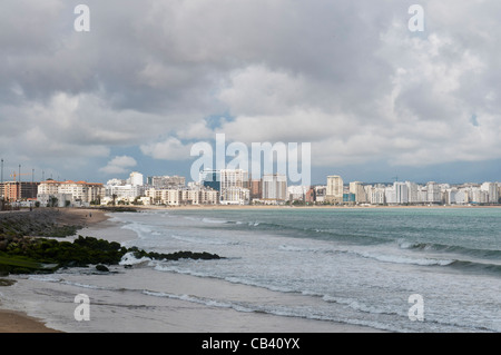 Plage de Tanger, Tanger, Maroc, Afrique du Nord Banque D'Images