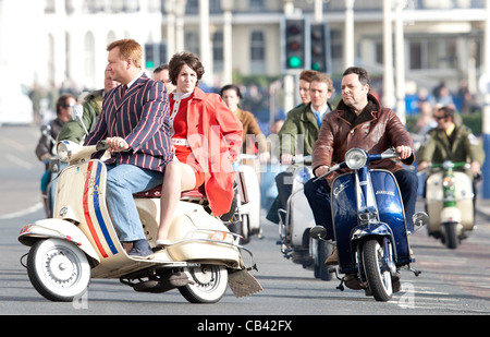 Tournage à Eastbourne Brighton Rock 2009. Photo par James Boardman. Banque D'Images