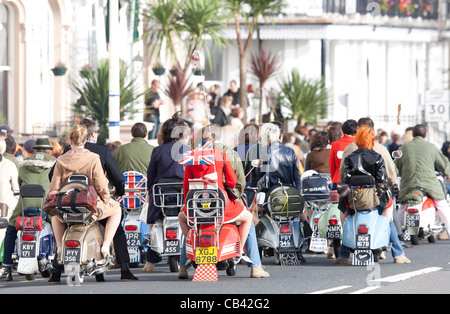 Tournage à Eastbourne Brighton Rock 2009. Photo par James Boardman. Banque D'Images