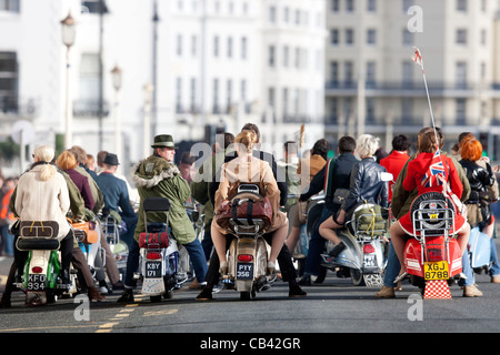 Tournage à Eastbourne Brighton Rock 2009. Photo par James Boardman. Banque D'Images