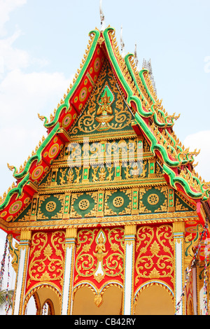 Temple bouddhiste de Vientiane, Laos. Banque D'Images