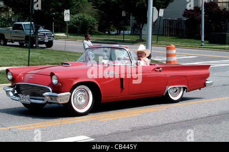 1957 Ford Thunderbird convertible Banque D'Images