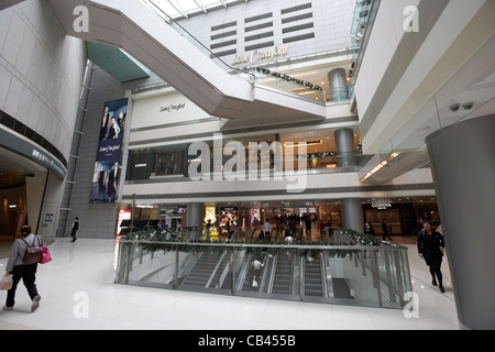 Intérieur de l'ifc mall central district de l'île de Hong Kong région administrative spéciale de Chine Banque D'Images