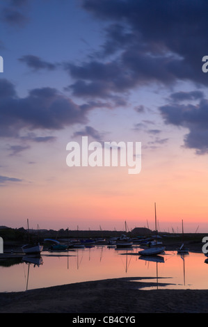 Burnham Overy Staithe Banque D'Images