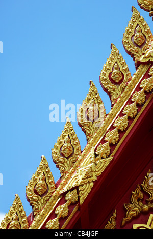 Temple Bouddhique Wat Lak Si close up, Bangkok, Thaïlande. Banque D'Images