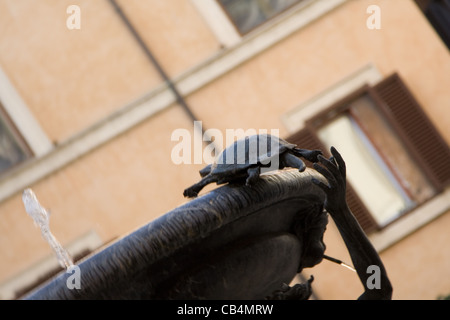 Le Fontane delle Tartarughe (La fontaine des tortues à Rome), détail Banque D'Images