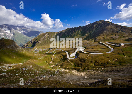 Haute Route alpine Twisty - Grossglockner. Banque D'Images
