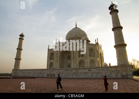 Architecture monument Taj Mahal Palace homme sacré Banque D'Images