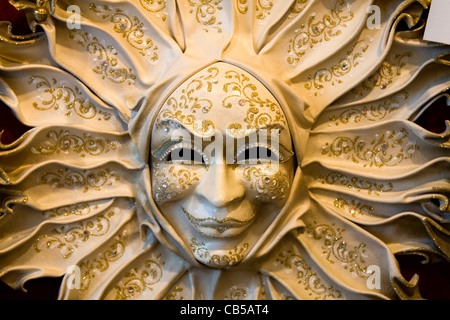 Détails beau masque de Venise en Italie Banque D'Images