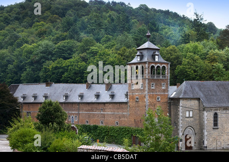 Abbaye de Leffe / Abbaye Notre-Dame de Leffe à Dinant, Belgique Banque D'Images