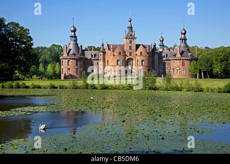 Château Ooidonk à Sint-Maria-Leerne, Belgique Banque D'Images