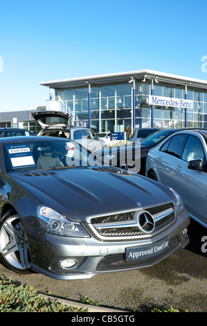 Mercedes Benz a vendre Banque D'Images