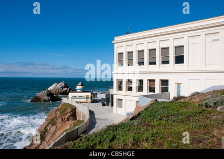 Cliff House et Seal Rocks près de Golden Gate Park San Francisco CA Banque D'Images