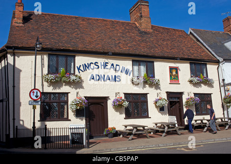 Kings Head Inn, Market Hill, Woodbridge, Suffolk, UK. Banque D'Images