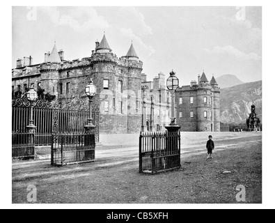 Palais de Holyroodhouse palais de Holyrood Edinburgh Ecosse monarque résidence officielle Banque D'Images