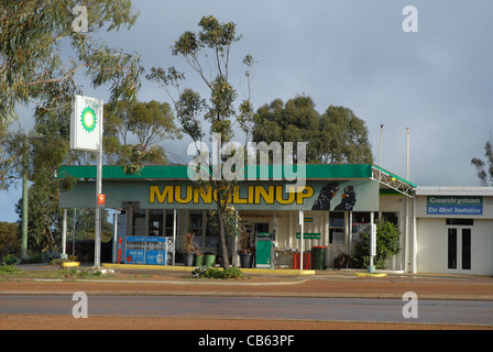 Station service BP, Munglinup, Western Australia, Australia Banque D'Images