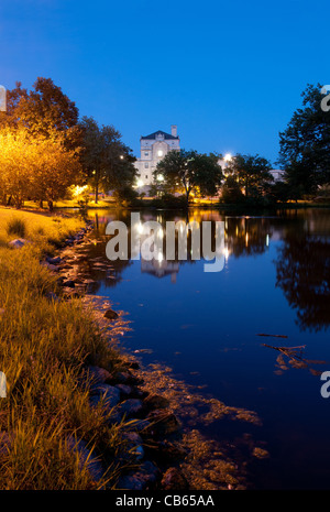 Laverne Lake à Ames, IA Banque D'Images