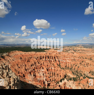 L'amphithéâtre de Bryce Canyon, Bryce Canyon National Park, Utah Banque D'Images