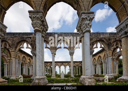 Versailles Gardens et les cloîtres, Ocean Club Resort, Paradise Island, Bahamas, Caraïbes Banque D'Images