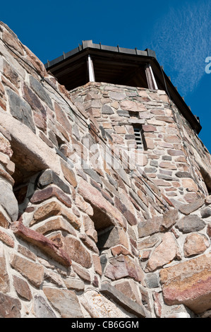 Harney Peak Lookout Incendie, Harney Peak Trail, Custer State Park, Black Hills, Dakota du Sud. Banque D'Images