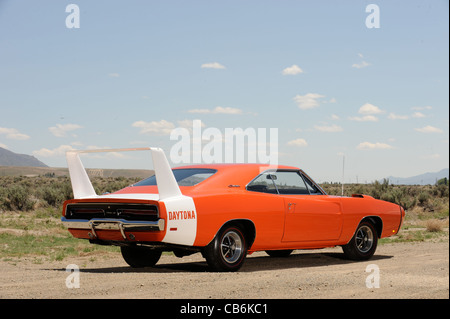 1969 Dodge Charger Daytona, 375 ch, 440 cu, à moteur V8, muscle car Banque D'Images