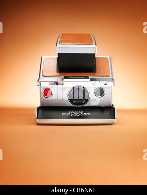 Ancien appareil photo Polaroid Banque D'Images