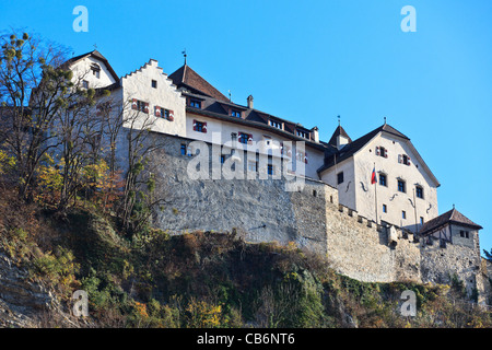 Château de Vaduz, Liechtenstein Banque D'Images