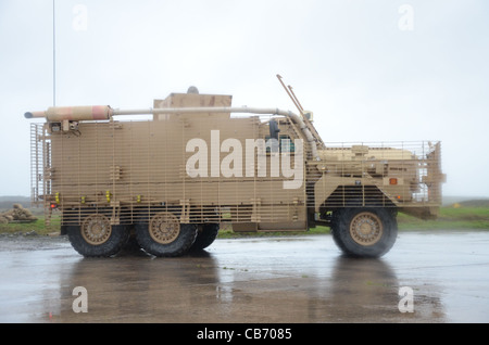 Mastiff est un lourdement blindés, 6 x 6-roues motrices du véhicule de patrouille qui transporte huit personnes, plus deux membres de l'équipage. Il est en ce moment sur Banque D'Images