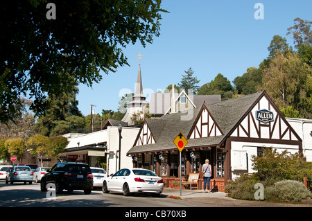 Mill Valley San Francisco California USA American Banque D'Images