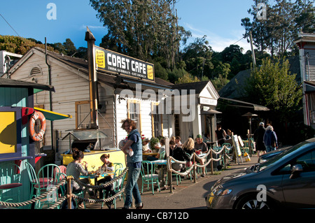 Bolinas Stinson Beach San Francisco California coast Cafe Bar Banque D'Images